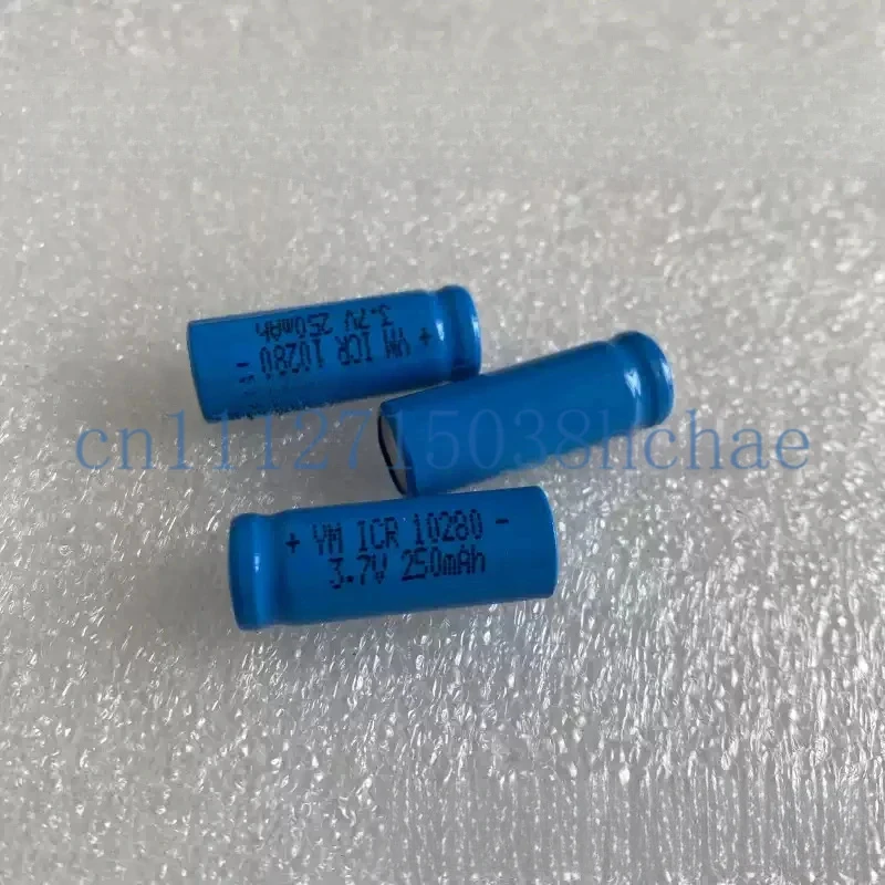 2-4pcs/lot 10280 250mAh 3.7V electric toothbrush  car anti-theft device rechargeable lithium battery