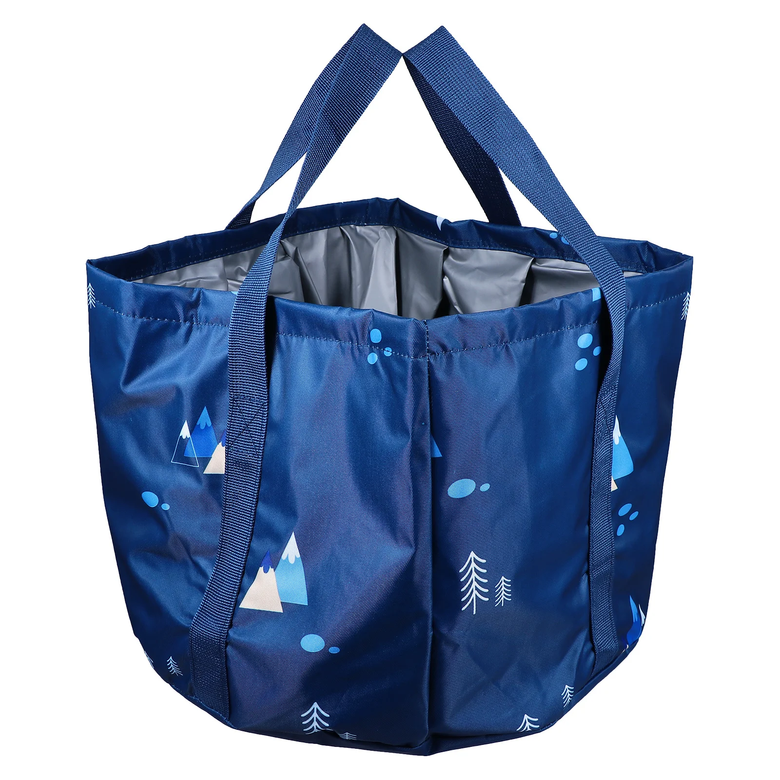 

Portable Foldable Water Basin For Travel Camping Outdoor Foot Soak Fruits Washing Double Layer Leak Proof Peva Foot Bath Tub