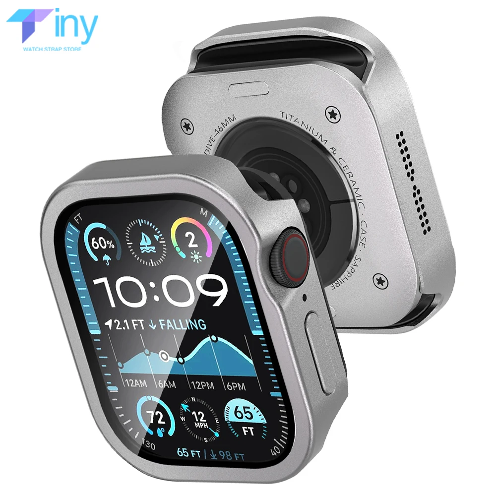 yZ[zApple Watch Ultra 3/2 49mm 46mm 45mmAiWatchV[Y11 10 9 8 7 SE3 44mmΉ hA~P[X ^tJo[