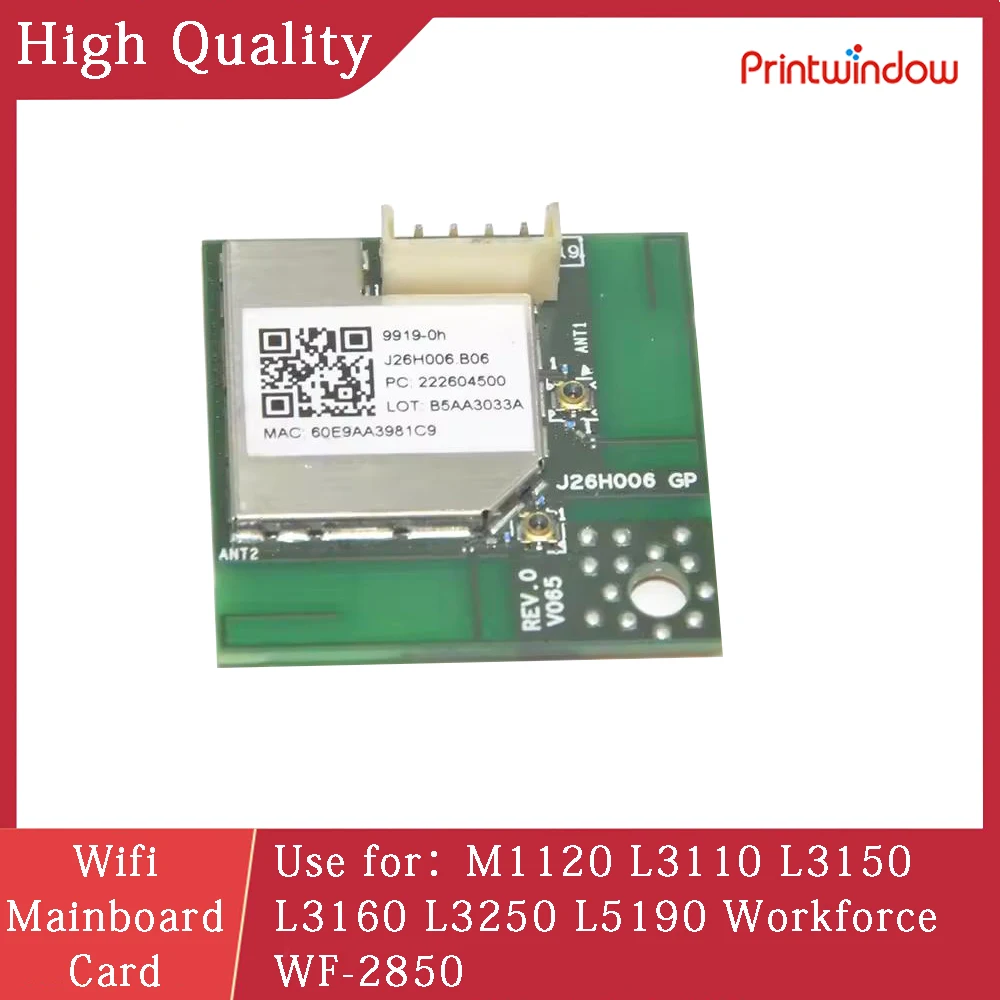 5X J26H006 B06 Wireless LAN MINI USB Module Wifi Mainboard Card For EPSON M1120 L3110 L3150 L3160 L3250 L5190 Workforce WF-2850