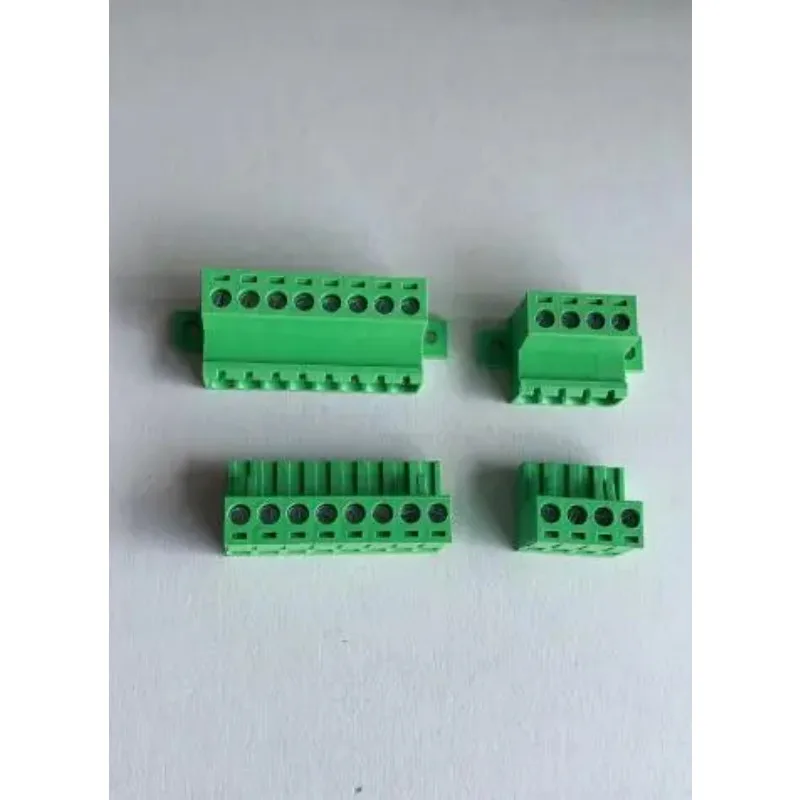 10sets 2p/3p/4p/5P/6P/7P/8P/9P-16p Fixed chassis panel backplane Solder-free docking 2EDGRK 5.08mm plug terminal block 2EDG5.08