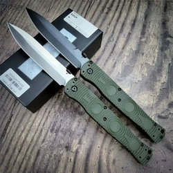 4Models 391/391BK SOCP Folding Knife D2 Blade Grivory Handles Outdoor Camp Hunt Pocket Knives EDC Tools