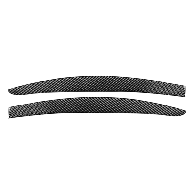 

Car Carbon Fiber Eyelash Head Light Lamp Stickers Headlight Garnish Strip For Scirocco 2009-2016