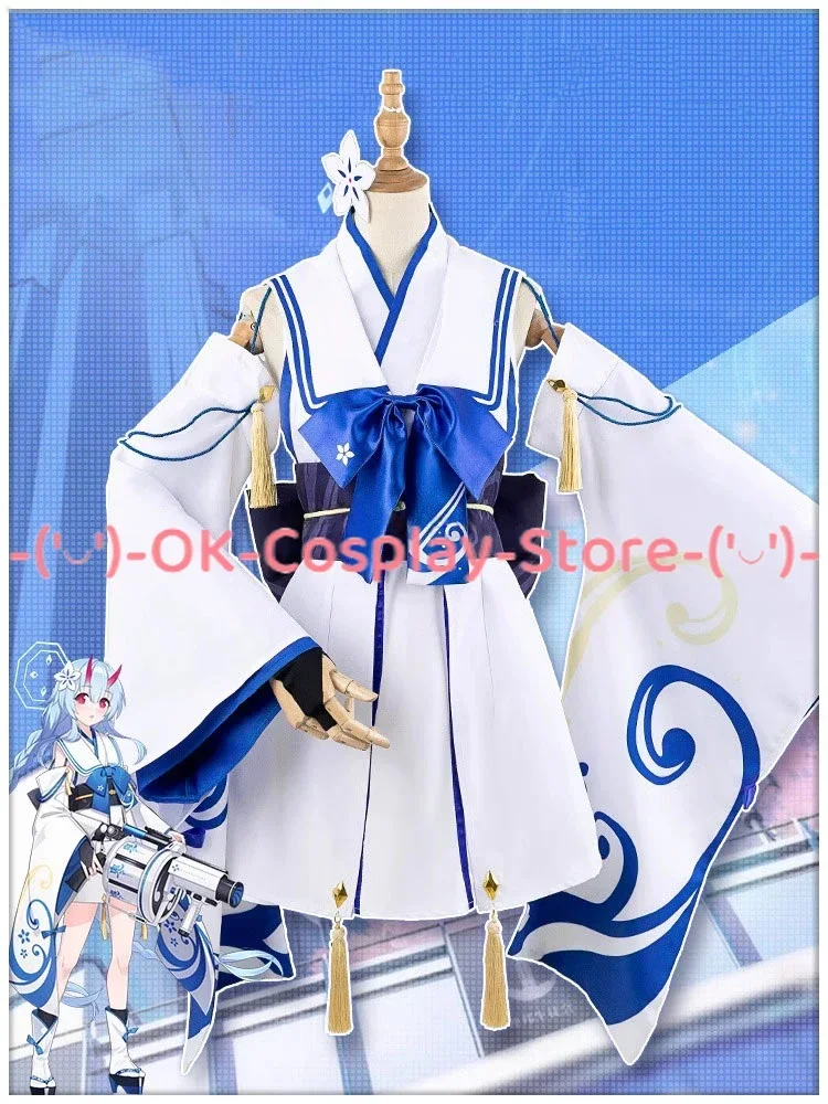 WARAKU CHISE Cosplay Costume Game Blue Archive Cosplay Dress Kimono Suit Halloween Party Uniforms Anime Clothing Custom Made