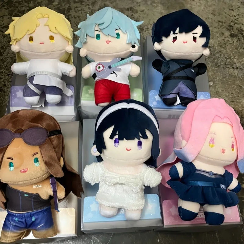 Hot Sales 15cm Nullset Alien Stage Plush Dolls 15cm Series Toys Mizi Till Ivan Sua Luka Hyuna Anime Figure Decor Collection Gift