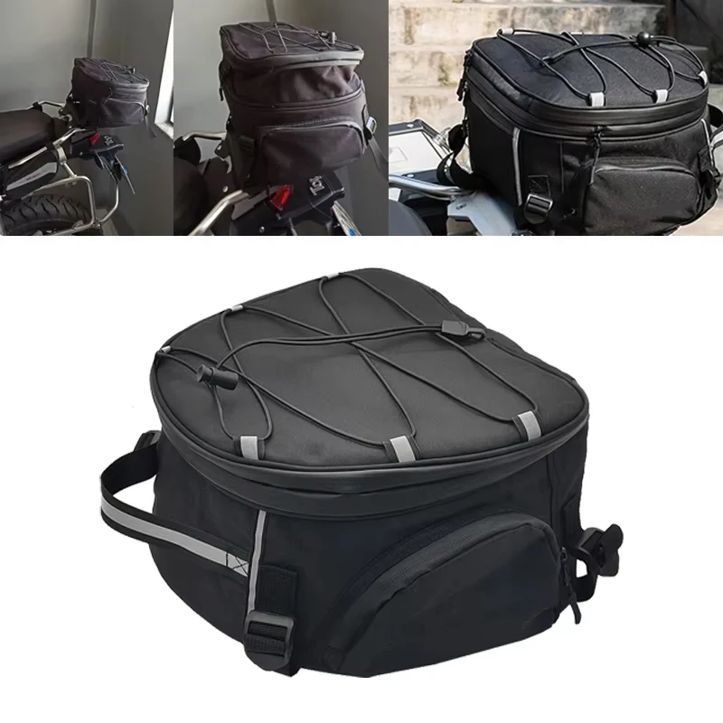 

Waterproof Motorcycle Tail Bag Multifunctional Rear Seat Bag Motorbike Saddle Bag Tool Bags For BMW R1200GS R1250GS