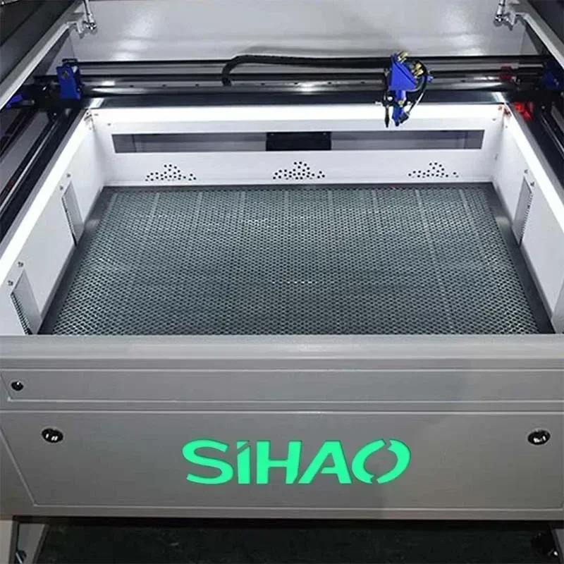 SIHAO Ruida 100 واط CO2 الليزر حفارة 700x500 مللي متر التركيز التلقائي مع لوحة التحكم الرقمية للخشب الاكريليك الزجاج الجلود ورقة المطاط