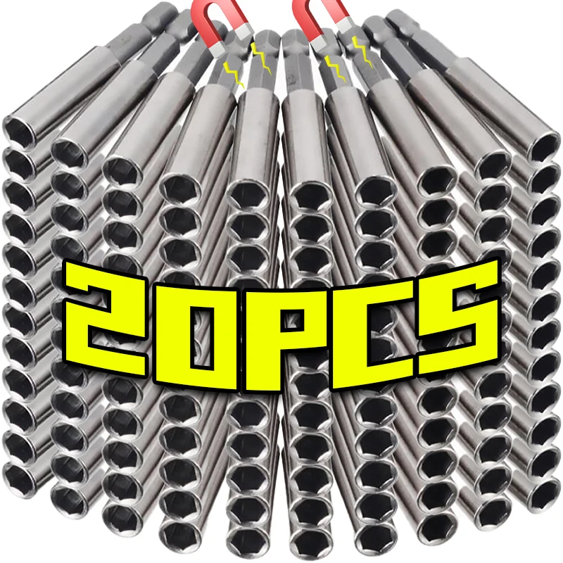 

Сильная магнитная шестиугольная ручка, удлинитель отвертки, отвертки из углеродистой стали, удлиненный держатель шатунов, электроинструменты