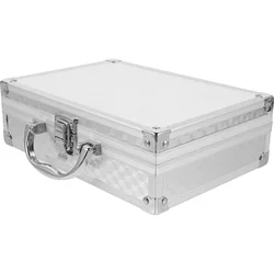 Shell Aluminum Alloy Storage Case Portable Medicine Password Suitcase Box Carrying Tools Container Cosmetics