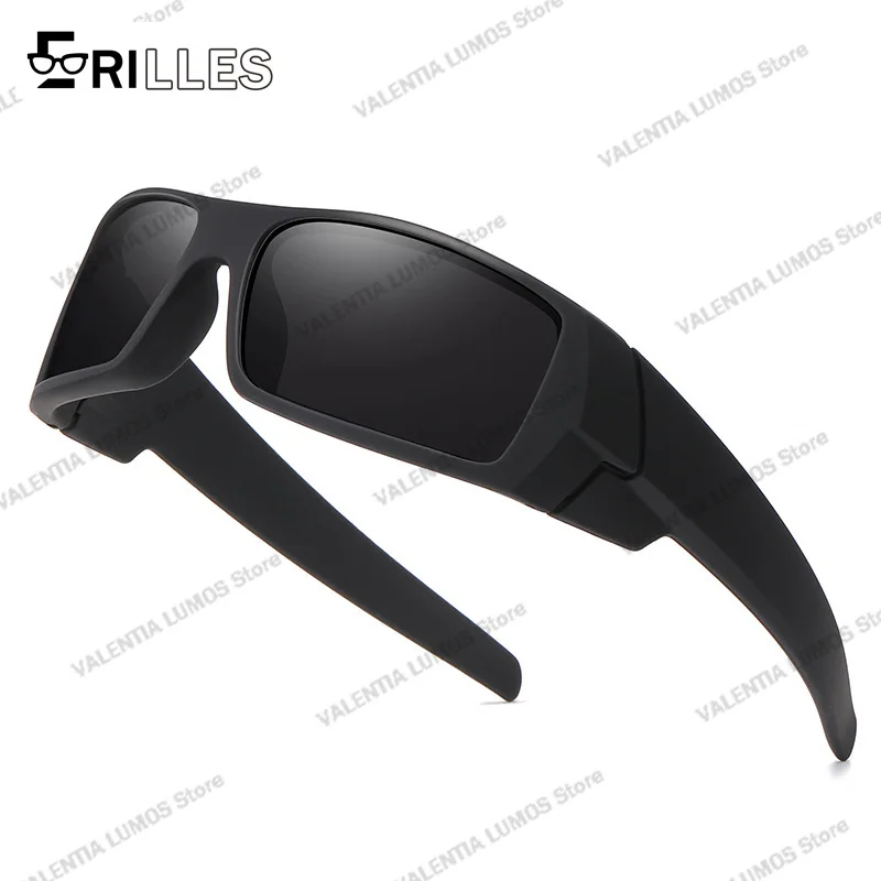 نظارات شمسية مستقطبة للاستخدام الخارجي، حماية من الأشعة فوق البنفسجية لركوب الدراجات وصيد الأسماك، عدسة نايلون، إطار غير قابل للكسر، الأكثر مبيعًا عصرية