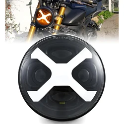 5.75 inch Motorcycle Headlight Universal Headlamp LED Head Light for Harley Sporster Touring Super Glide Dyna Iron 883 1200