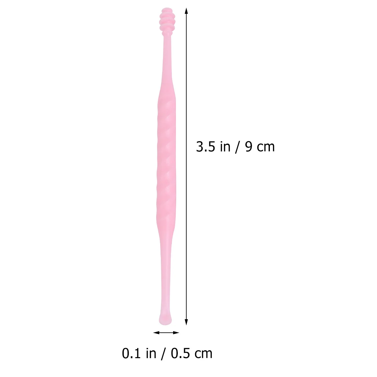 30 قطعة من منتقي شمع الأذن من البلاستيك الفاخر للاستعمال مرة واحدة، ملعقة منظف الأذن المحمولة لصالونات التجميل المنزلية للرجال والنساء من البلاستيك