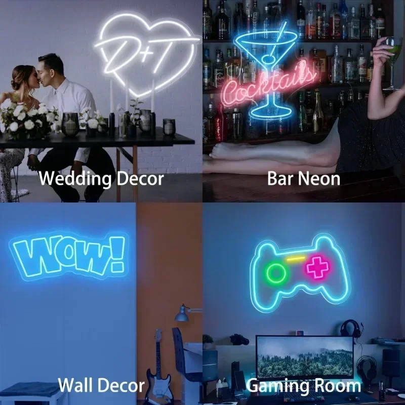 Imagem -04 - Devil May Cry Neon Led Sign Wall Art Video Game Bar Lights Quarto Gameroom Natal e Presente de Aniversário