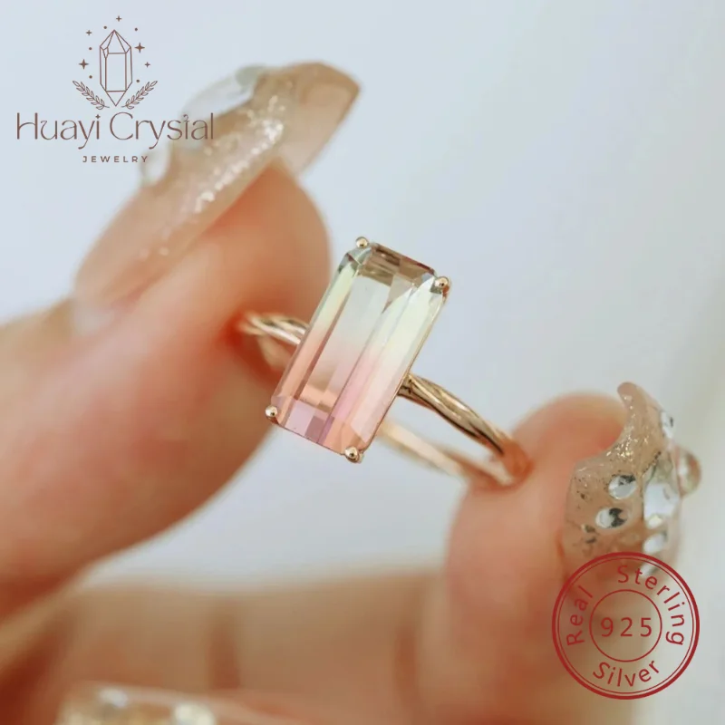 

Refined S925 Sterling Silver Gold Plated Women's Ring Casualfrenchaccessible Luxuryeasiest For Match Gift Ring