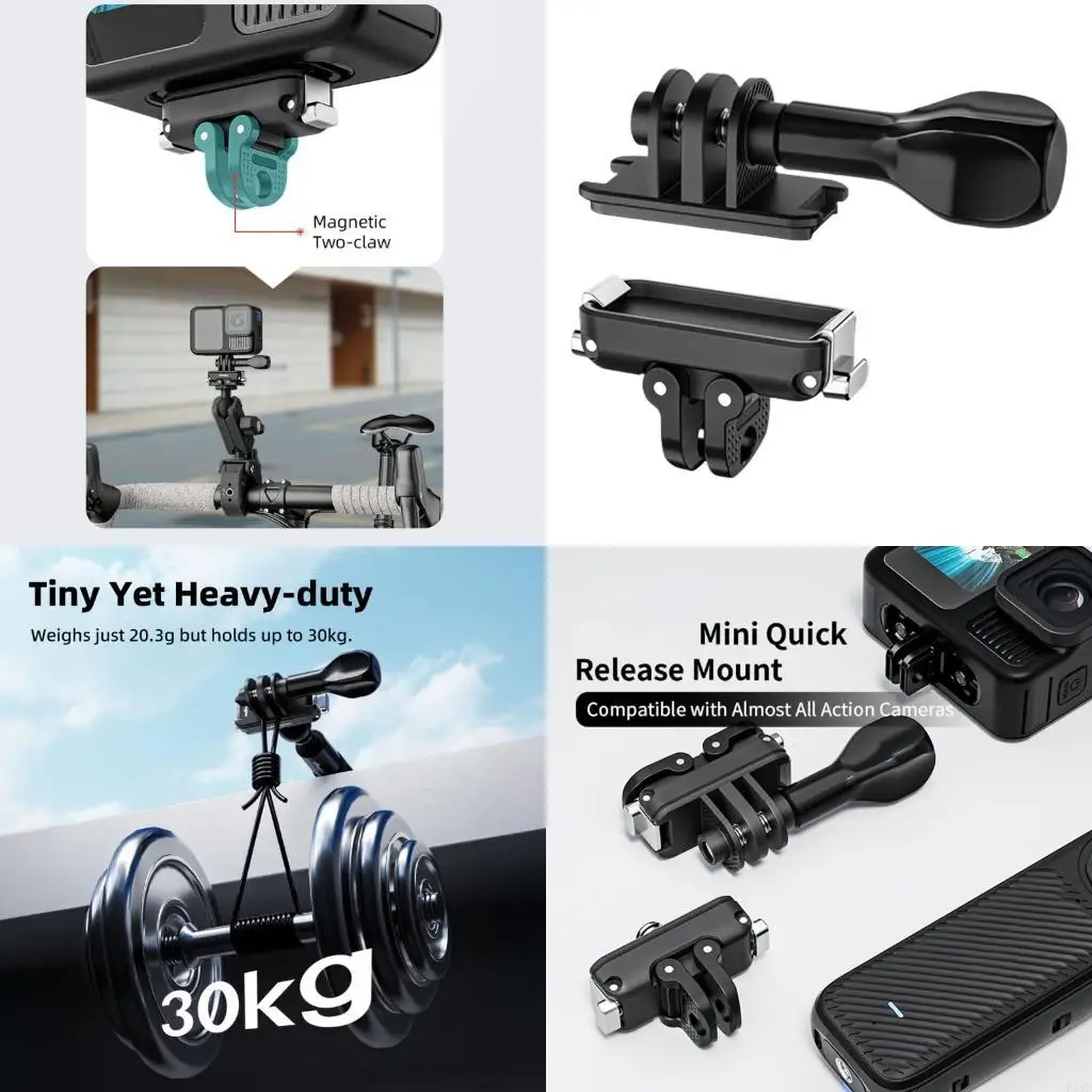 Антислипка быстрого выброса с базовой плитой с зажимами по расширению Triclaw Зажимы алюминиевая камера для открытого спорта