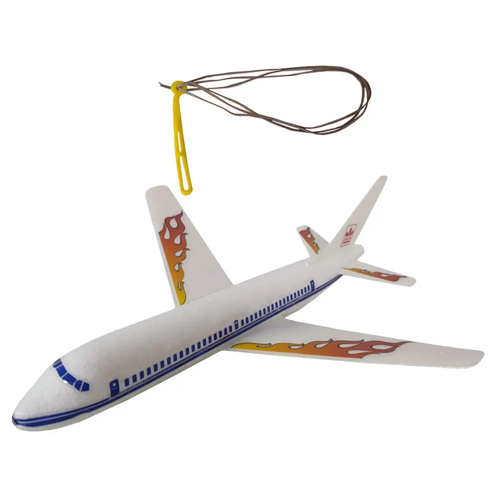 

1 Set Foams Plaything Kids Funny Airplane Adorable Shape Premium Sturdy Materials Outdoor Game Hand-Eye Coordination Direction