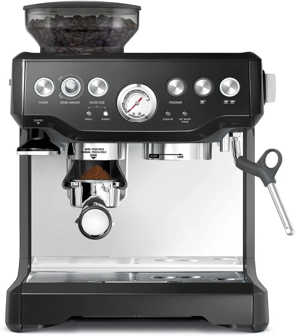 Máquina de café expreso exprés, talla única, sésamo negro