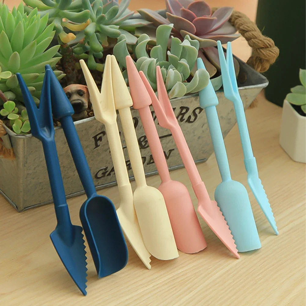 2Pcs Mini Widger and Dibber Transplanting Seedling Digging Weeding Loosening Soil Hole Puncher Flower Vegetable Seed Disseminate