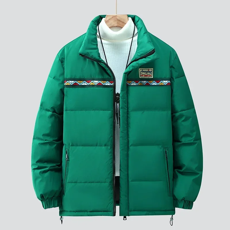 

DIANRUO Waterproof Down Jacket Men Winter Puffer Jackets Plus Size 12XL Down Coat Male Fashion Casual пальто мужское