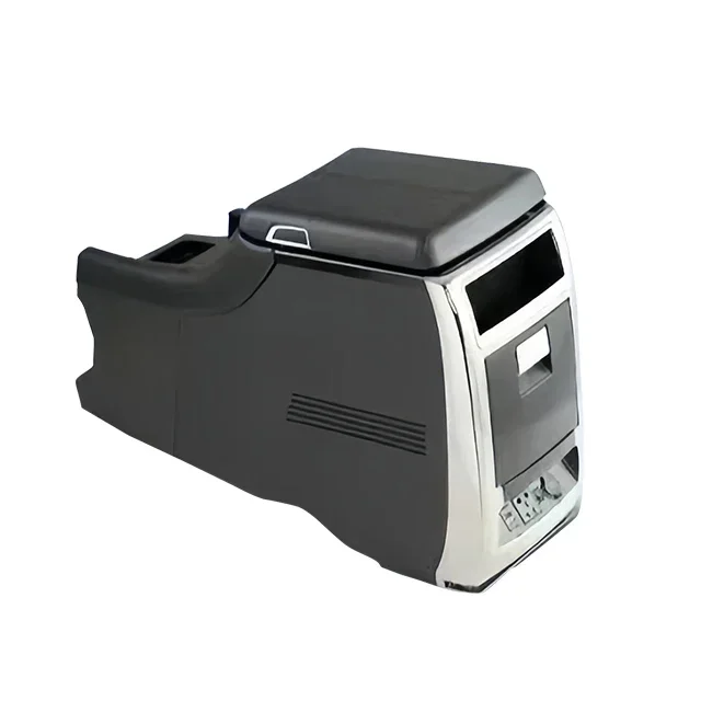 Applicable to HIACE  Right Rudder Armrest Box Central Storage Box With Wireless Charging Armrest Box Refit Interior Upgrade