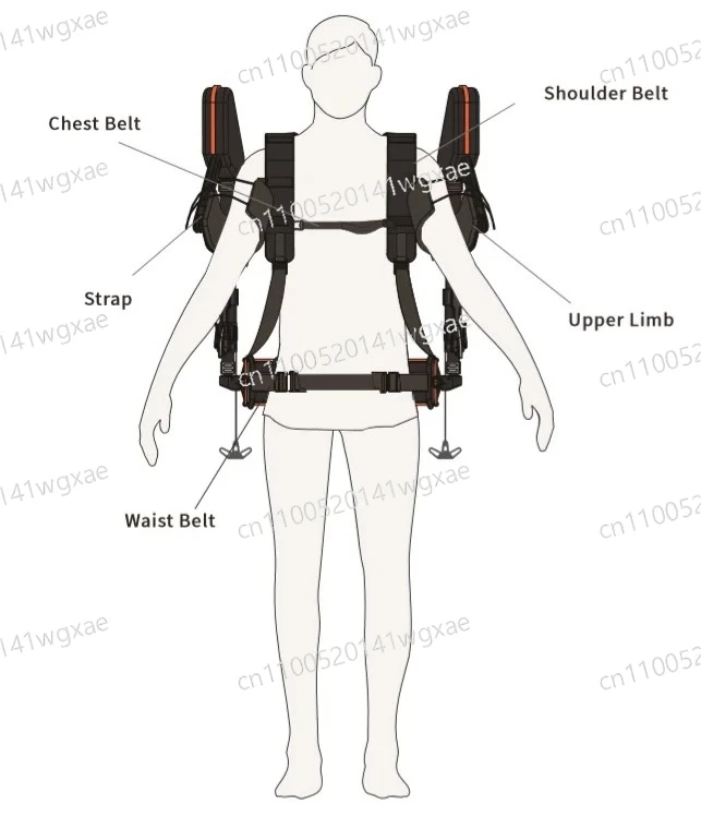 Comfortable Arm Shoulder Support Breathable Wearable Gear for Daily Work