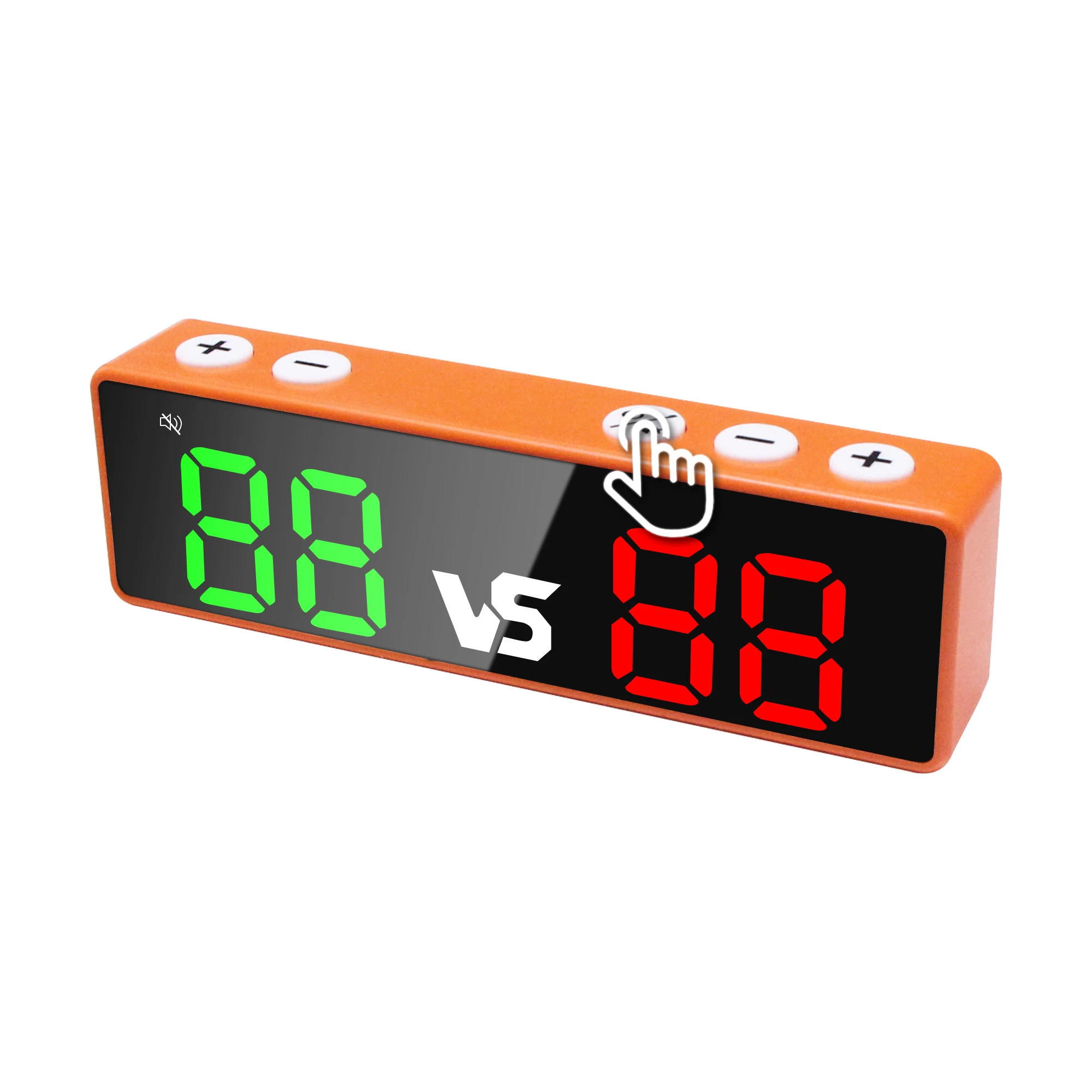 

Portable Electronic Scoreboard with Buzzer for Tabletop Games -Score Counter for Darts Snooker Badminton Tennis Basketball