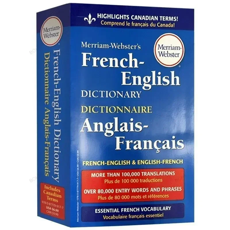 

Merriam Webster's French English Dictionary Wordpower Original Language Learning Books