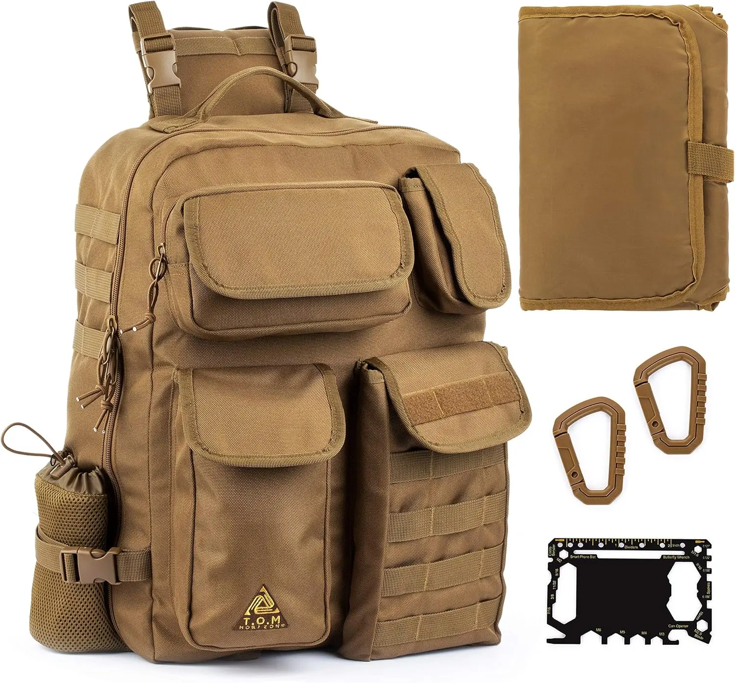 

Sling Diaper Bag for Dad - One-Handed Changing System with Changing Pad