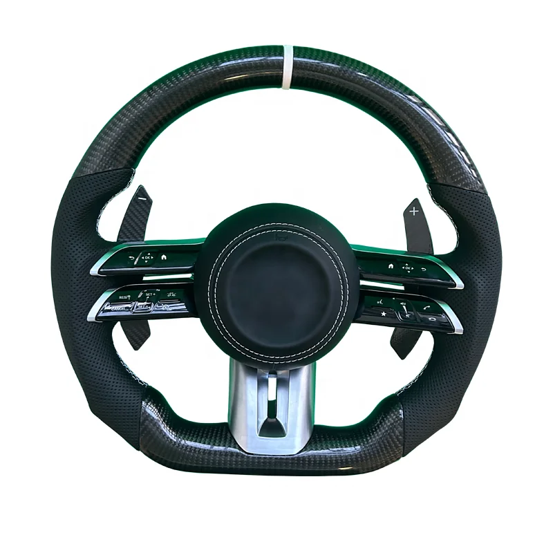 

Best for Mercedes-benz S-Class 222C 205 206 GLC AMGE Bamboo Dragonfly Steering Wheel Led Steering Wheel Steering Wheel