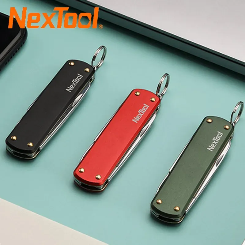  NexTool EDC Mini Knife Multitool Folding Scissors Screwdriver Pocket Knife Portable Outdoor Cutter Multipurpose Repair Tools 