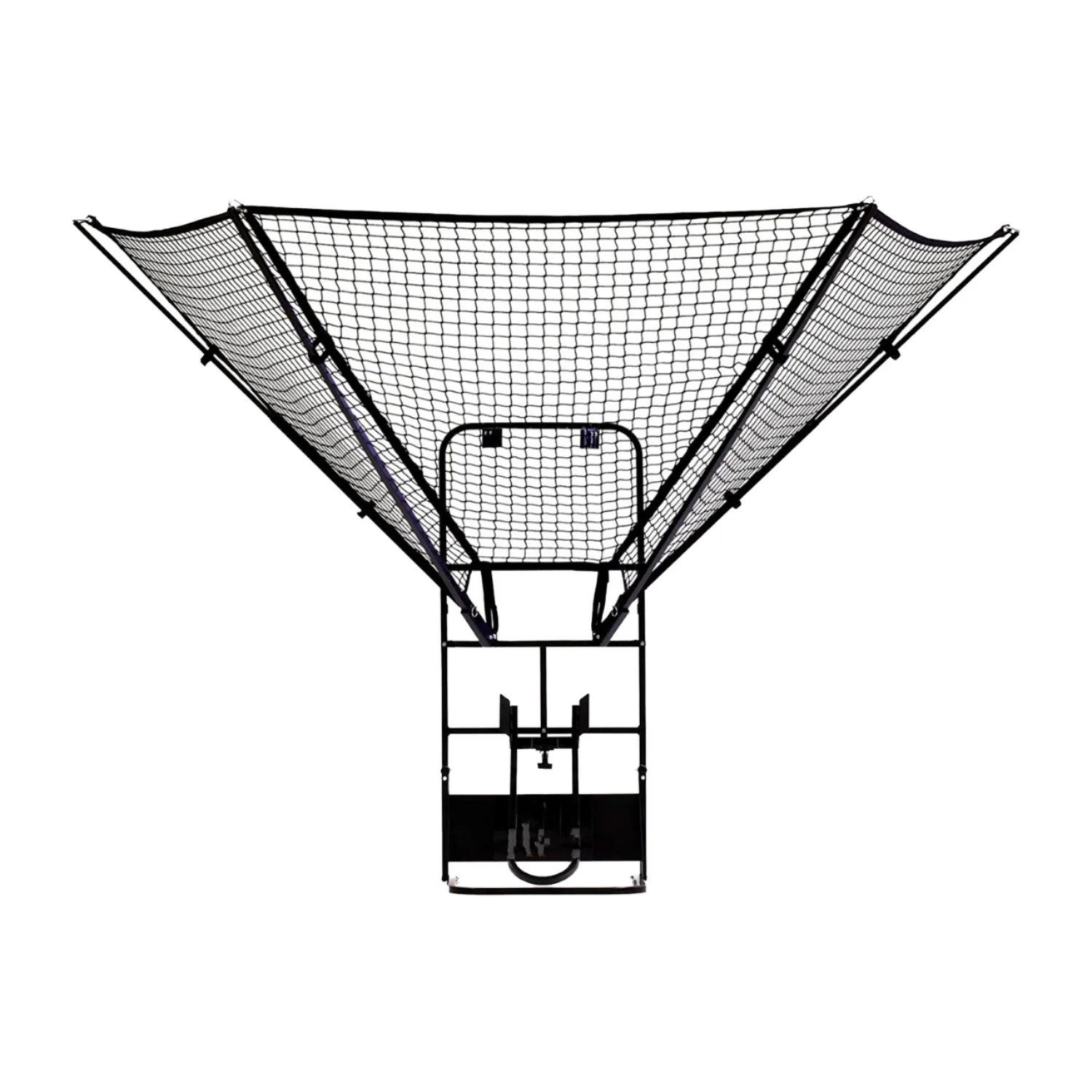 Durable Portable Indoor/Outdoor Basketball Shooting Return Machine with PE Backboard and Steel Frame Shot Trainerpromote sales