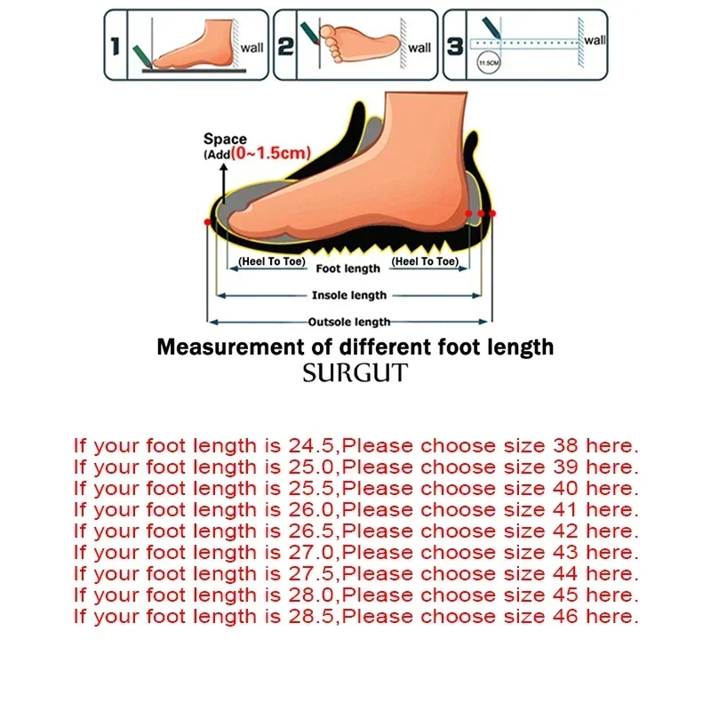 SURGUT Genuine Leather Casual Men Shoes Fashion Breathable Anti-Skid Sewing Quality Working Shoes For Men