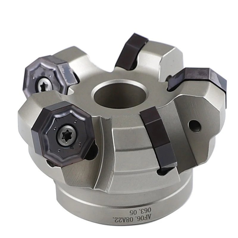 AF06 50mm CNC Lathe Fast Forward Give Facing Cutter High Precision Milling Cutter Head LNMU03 Carbide Insert