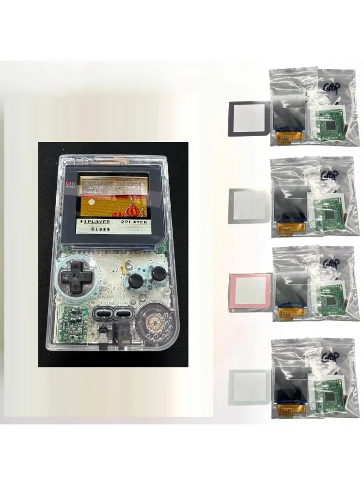 2.6-calowe, oryginalne, jasne ekranowe zestawy LCD IPS o wysokiej jasności do Gameboy Pocket GBP, obsługujące wiele trybów wyświetlania. — zdjęcie produktu 7
