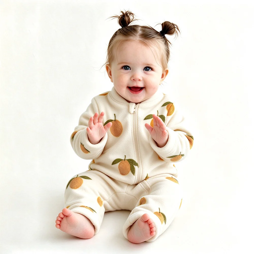 Cotton Baby Onesies Zipper - Baju Tidur Bayi Baru Lahir Berbahan