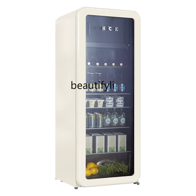 

Commercial ice bar high-value large-capacity beverage cabinet wine cabinet air-cooled refrigerator freezer freezer