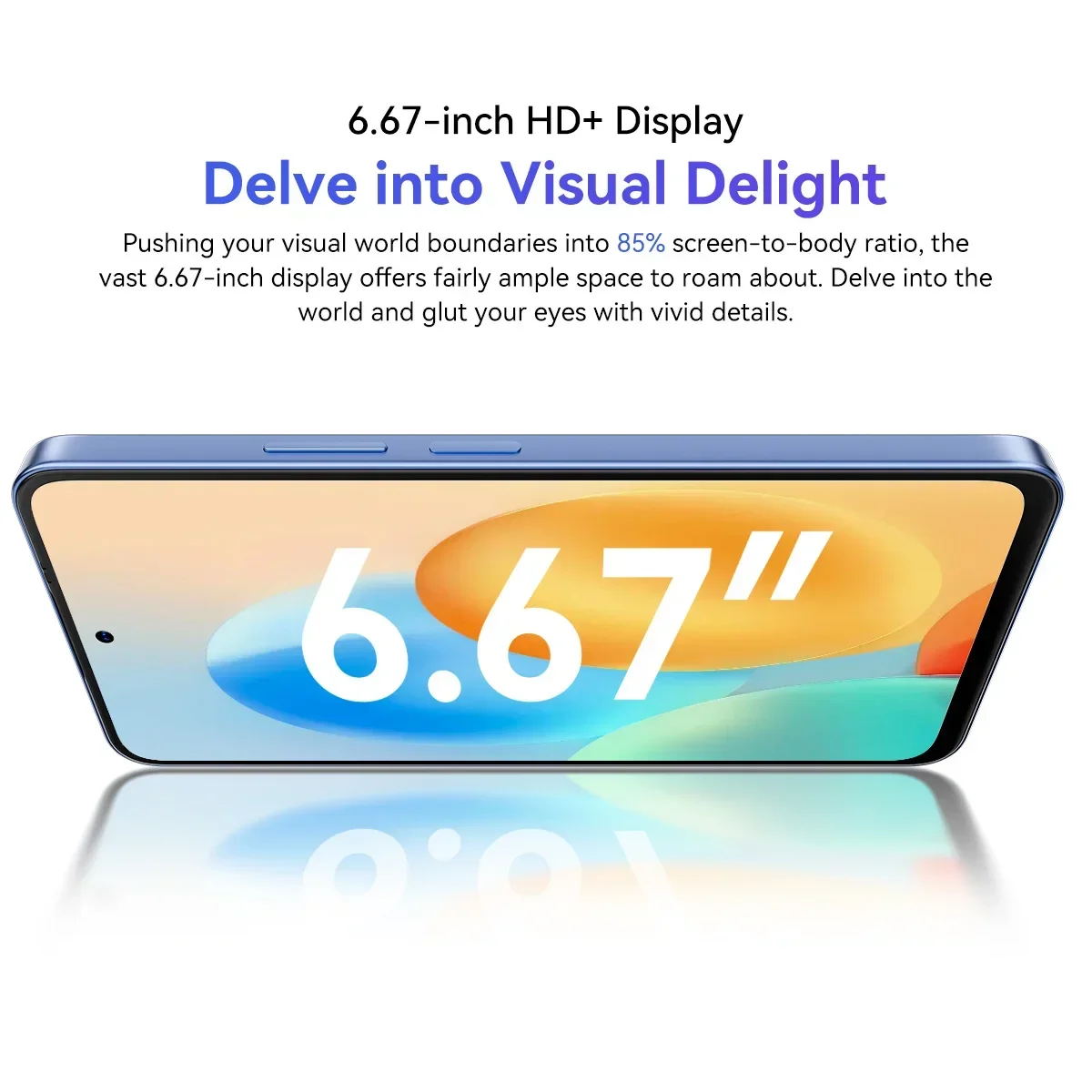 هاتف Blackview OSCAL TIGER 13 5G بشاشة IPS مقاس 6.67 بوصة ودقة 50 ميجابكسل وذاكرة وصول عشوائي (RAM) سعة 24 (8 + 16) جيجابايت وذاكرة وصول عشوائي (RAM) سعة 256 جيجابايت وبطارية 5000 مللي أمبير في الساعة ونظام تشغيل Andro #2