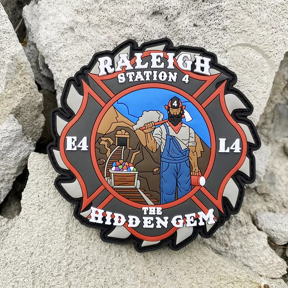 Maßgefertigte 3D-PVC-Gummi-Patches, Weiche Etiketten-Abzeichen, Silikon-Patches für Hüte, Weiche PVC-Patches – Detail 5
