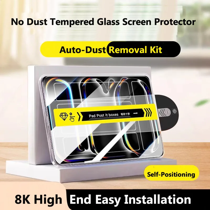 Screen Protector Dust Free Installation for Honor MagicPad 2 12.3 Inch Pro 13.2  X8 Lite 10.1 X9  V8 Pro 9 12.1 8 Pro 13.2 12.6