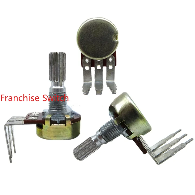 5PCS High Quality 148 Type Potentiometer 16  Single Link Volume  B50K 20 Spindle Off The Shelf