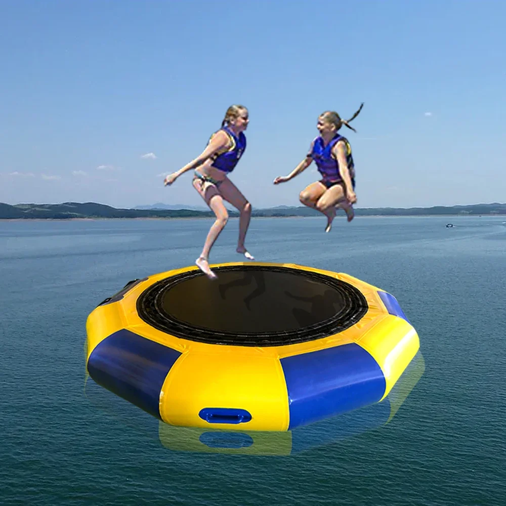 

Inflatable Floating Water Trampoline Playground For Kids And Adults For Jumping & Play 1 Piece MOQ