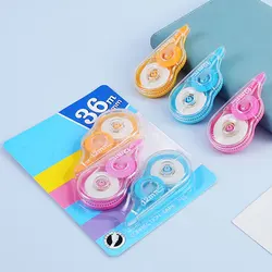 3 packs, color correction tape, easy to use applicator, Correction tape correct error writing eraser for school offices, educati
