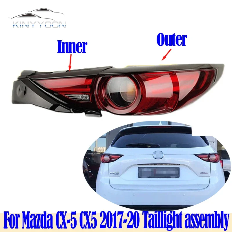 For Mazda CX-5 CX5 2017 2018 2019 2020 LED Rear Light Tail Light Tail Lamp Taillight Taillamp Lantern Brack Back Backup light