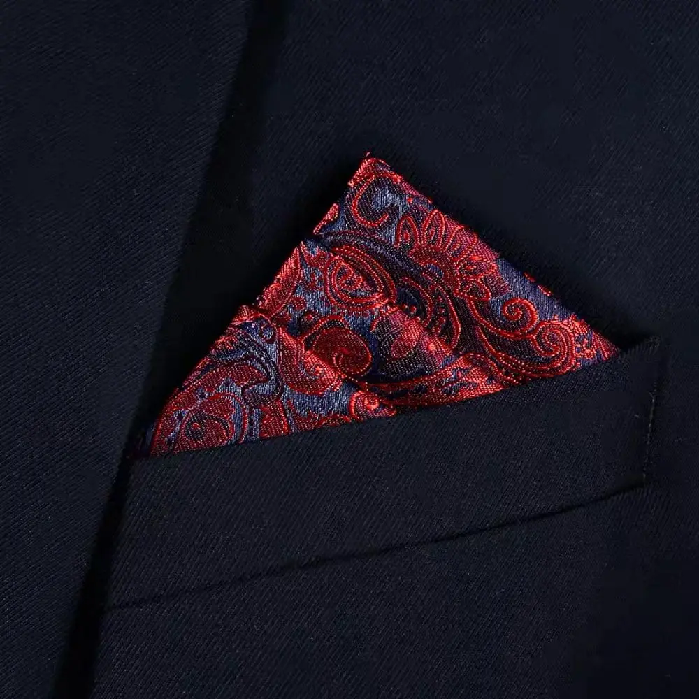 Klasyczna chusteczka ślubna dla mężczyzn w paski, kropki, kwiaty, kwadratowa, męska chusteczka do kieszeni, koreańska chusteczka do kieszeni, ręczniki do kieszeni.