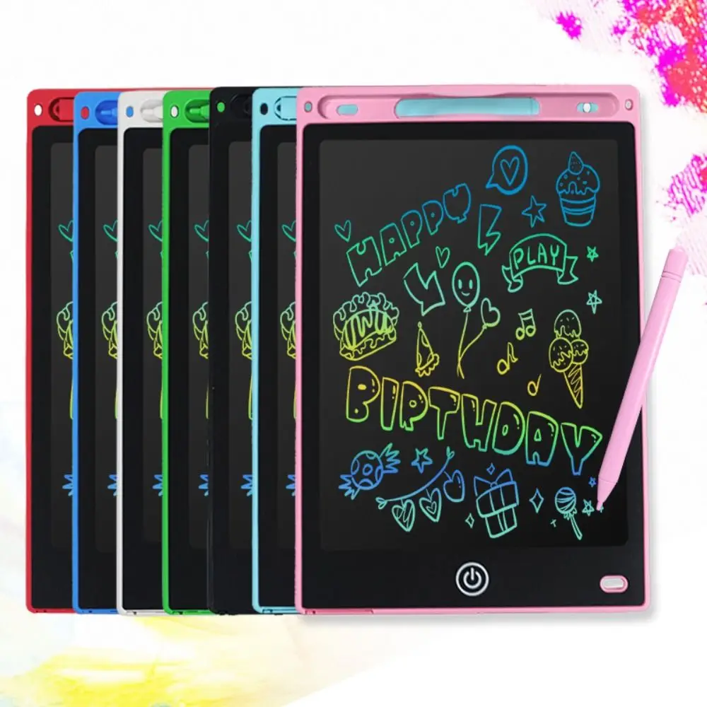 High Quality 8.5 Inch LCD Drawing Tablet Erasable Reusable LCD Writing Tablet Portable with Battery Doodle Board Birthday Gift