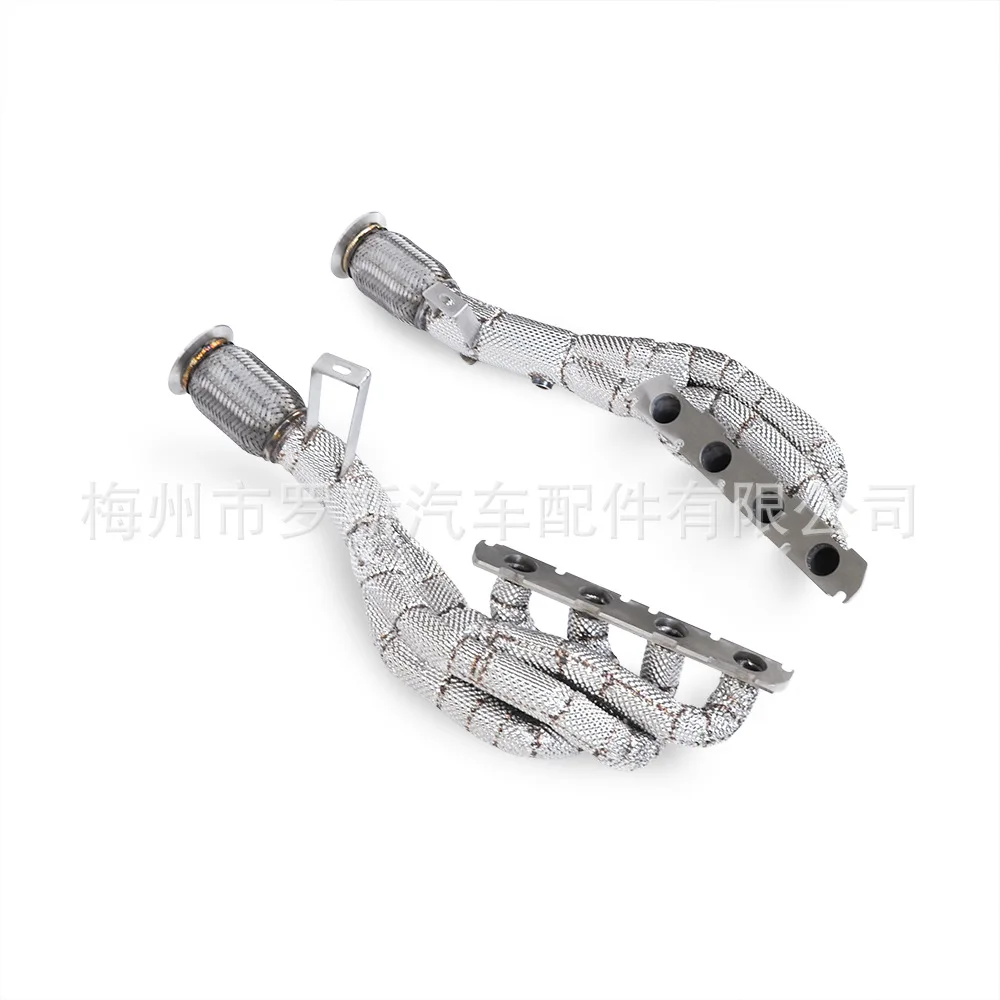 

Suitable for Audi R8 V8 4.2 2008-2020 Exhaust Manifold High Performance Exhaust System with Insulation