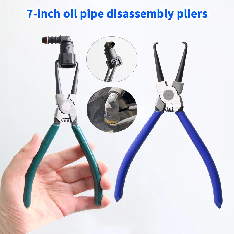 1Pcs Fuel Pipe Clamp Car Fuel Pipe Removal Pliers Pipeline Hose Release Disconnection Disassembly Tool