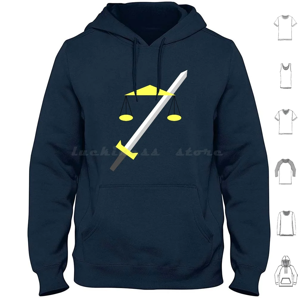 Templeos Hd Minimalist Logo Libra And Sword Hoodie Cotton Long Sleeve Templeos Temple Os Temple Os Sword Retro