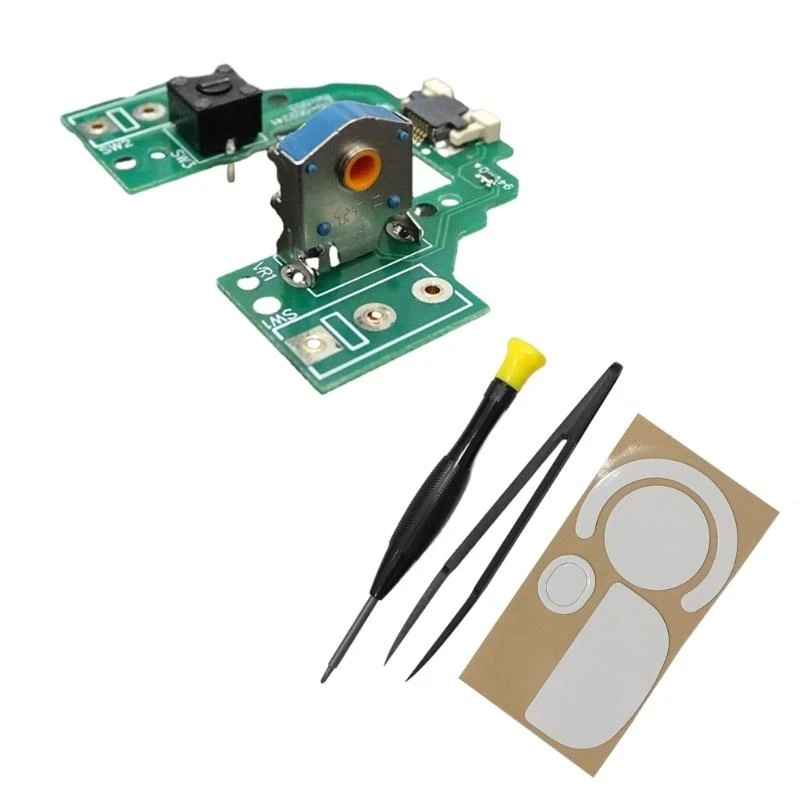 

Mouse Microswitch Button Board Motherboards for GProX Superlight Mouse Button Board Hot Swap Tools, Feet Pad