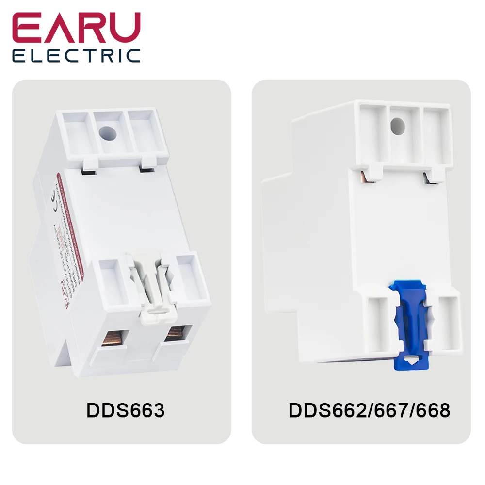 EARU AC 110V 230V Einphasiger Digitaler Energiezähler mit Nullstellungsfunktion kWh Spannung Strom Stromverbrauchszähler Elektrisches Wattmeter – Detail 12